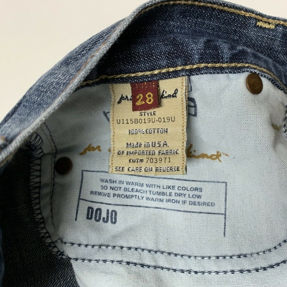 7 Seven For All Mankind Dojo Wide Leg Flare Jeans - Picture 5 of 8